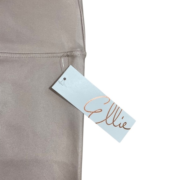 Ellie High Waist Ankle Leggings Bark Rose Gold Tone Size XL - Picture 6 of 9